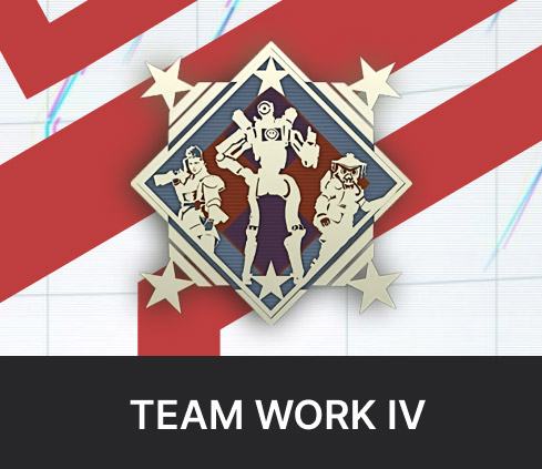 Team Work IV Badge